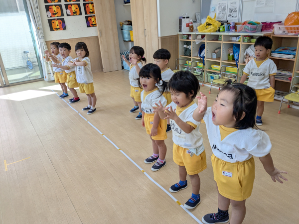 Bear🐻Class activities in October  １