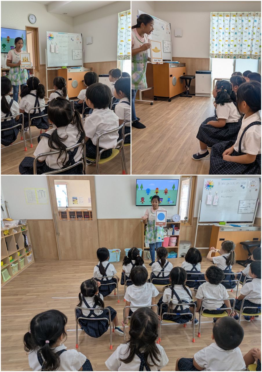 うめ組　英語教室·粘土遊び
