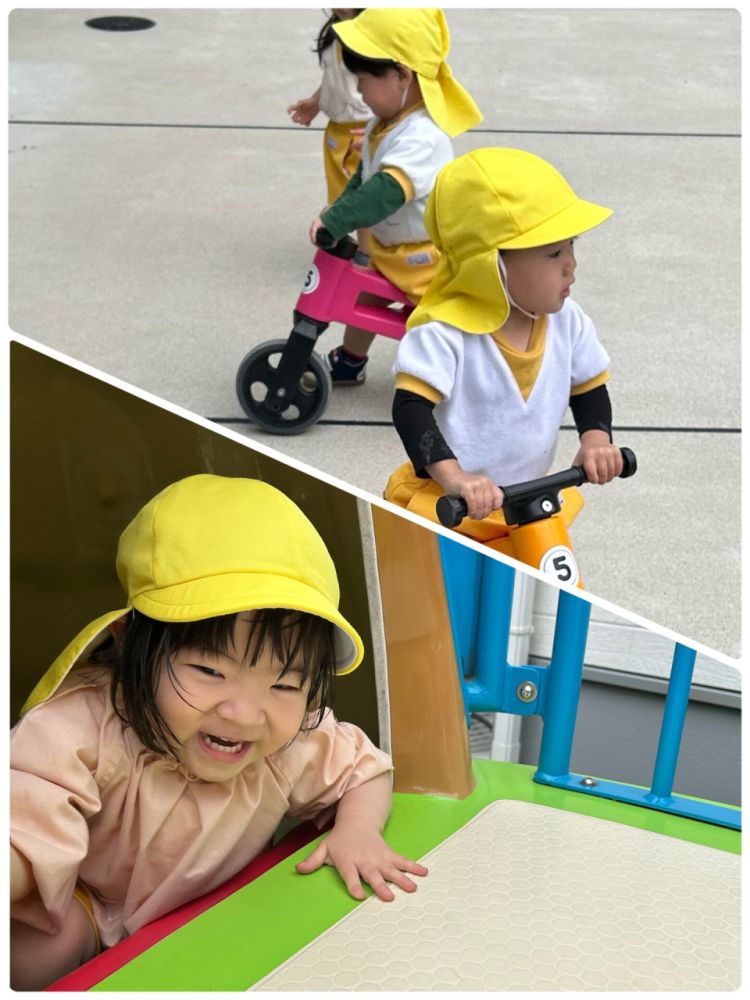 ✨✨園庭遊び楽しみました😄✨✨
